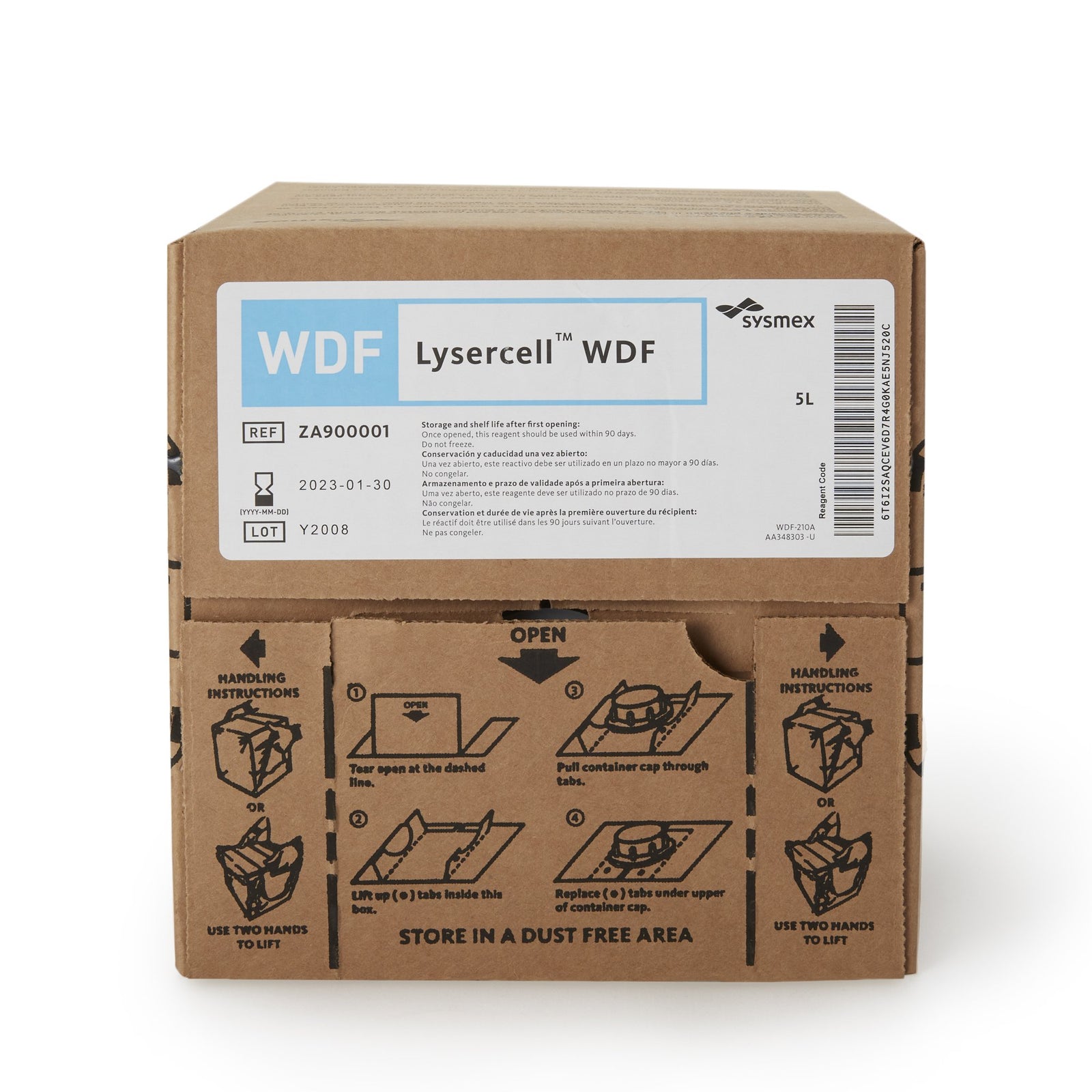 Lysercell WDF Hematology Reagent for Sysmex Analyzers