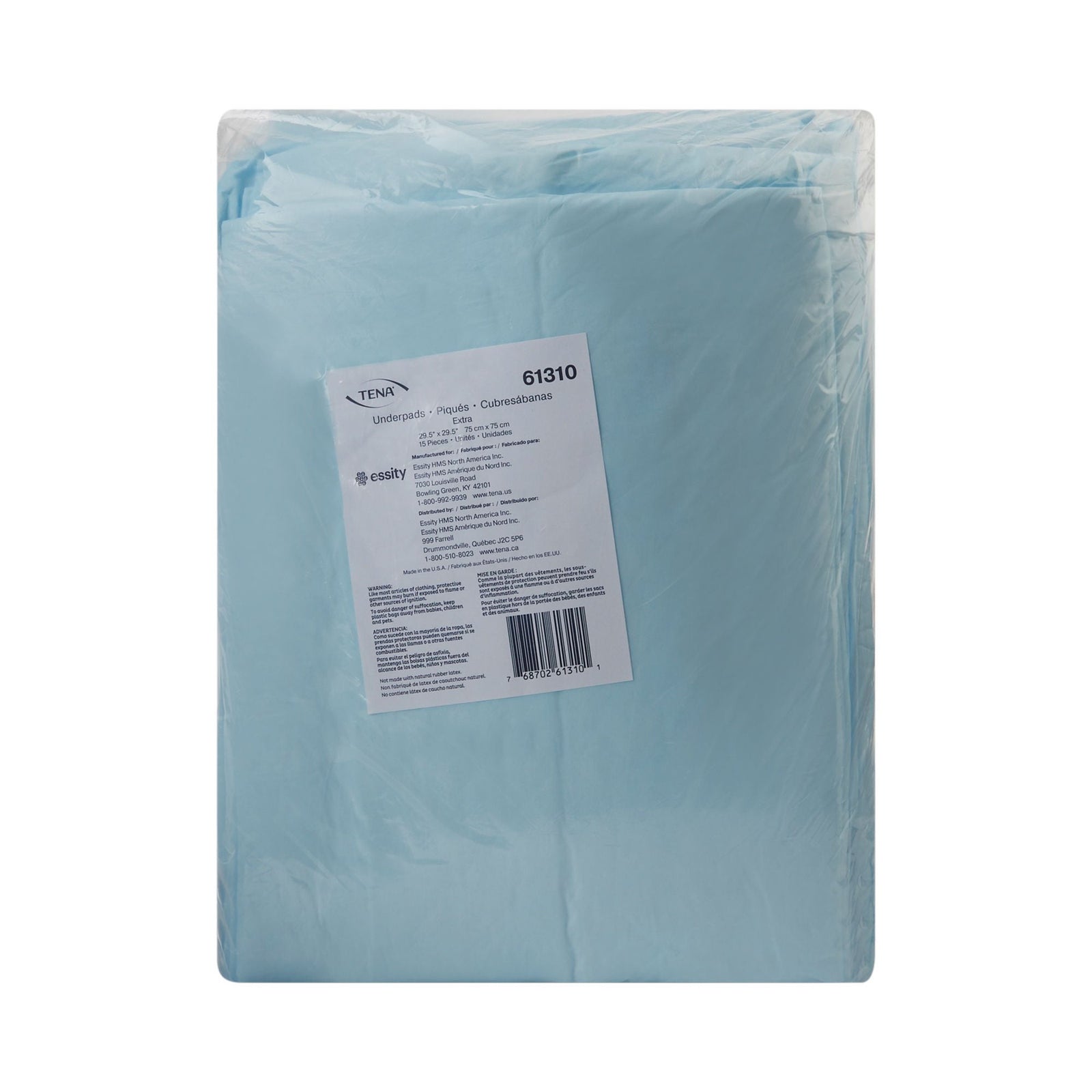 TENA Extra Underpads, 29.5 x 29.5 Inches
