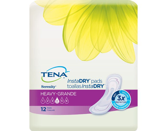 TENA InstaDry Heavy Pads