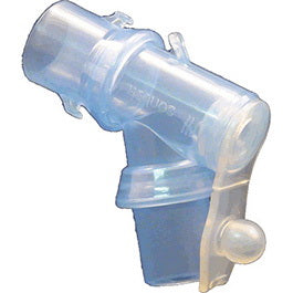 Double Swivel Elbow with Port for Tracheostomy - Box of 25