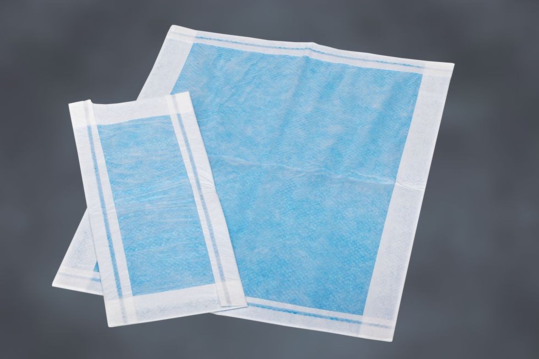 HK Super Absorbent Procedure Underpad 12" x 31" Blue/White