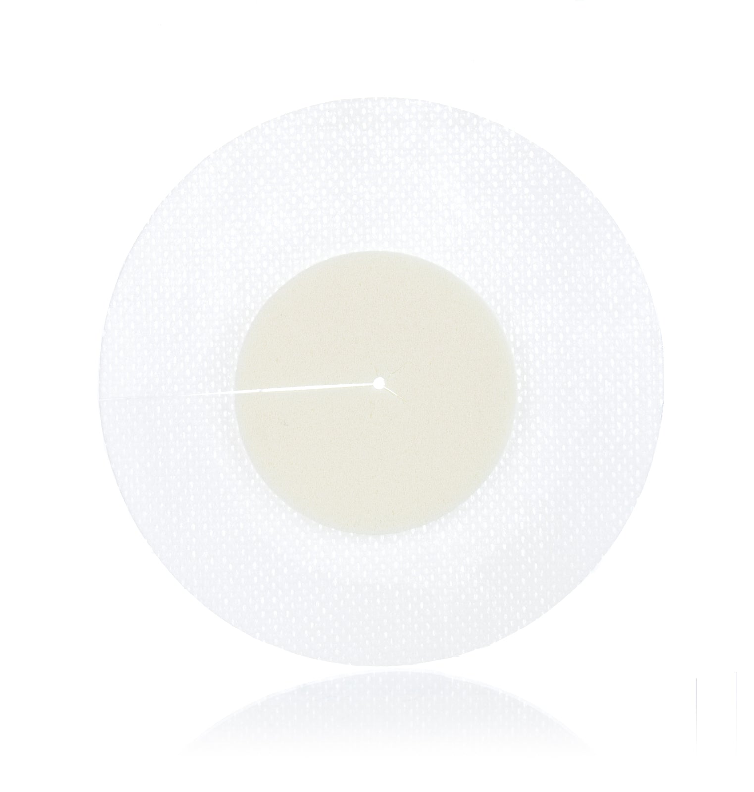 BorderedFoam® 4 Inch Fenestrated Round Sterile Foam Dressing
