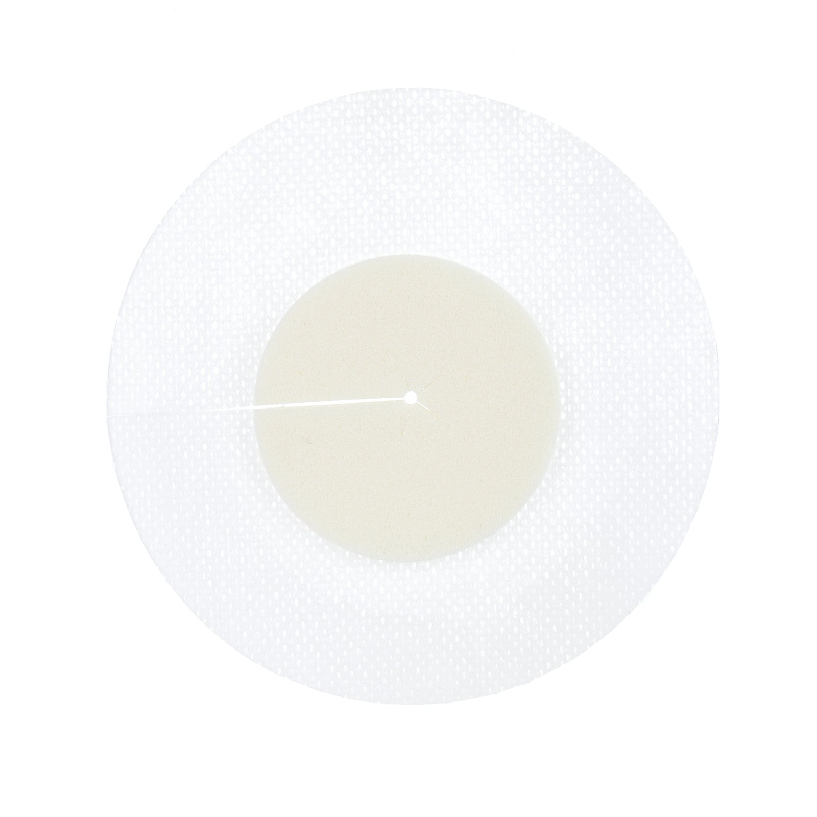 BorderedFoam® 4 Inch Fenestrated Round Sterile Foam Dressing