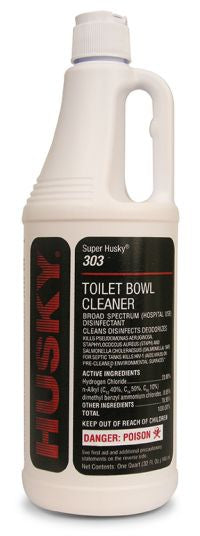 Super Husky 303 Acid Based Toilet Bowl Cleaner 32 oz. Bottle