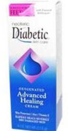 Trans India Diabetic Foot Care Oxygenated Advanced Healing Cream, 4 oz