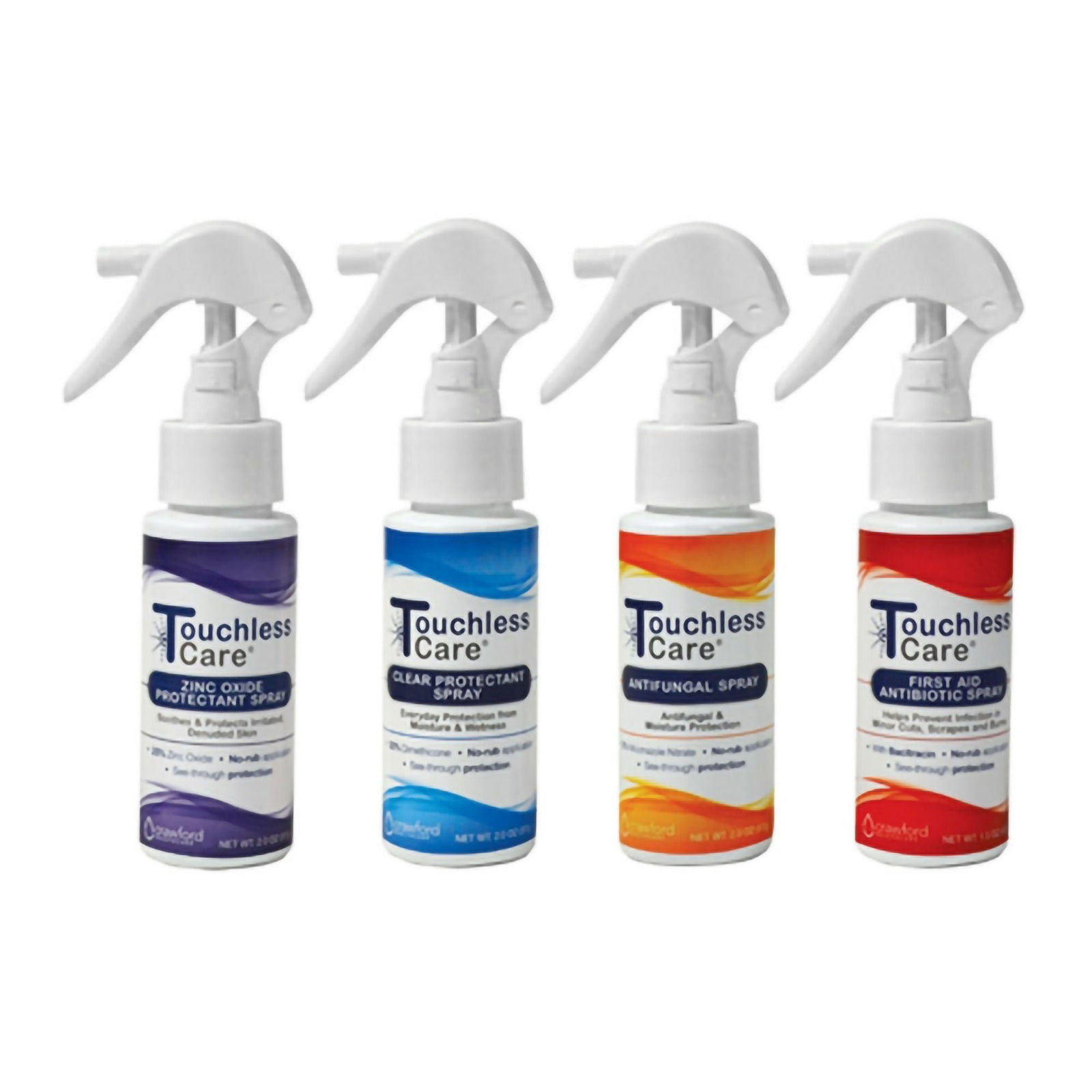 Touchless Care Zinc Oxide Protectant Spray, 2 oz