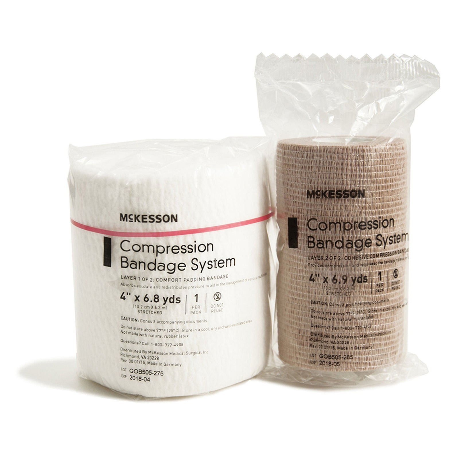 McKesson Compression Bandage 2-Layer System