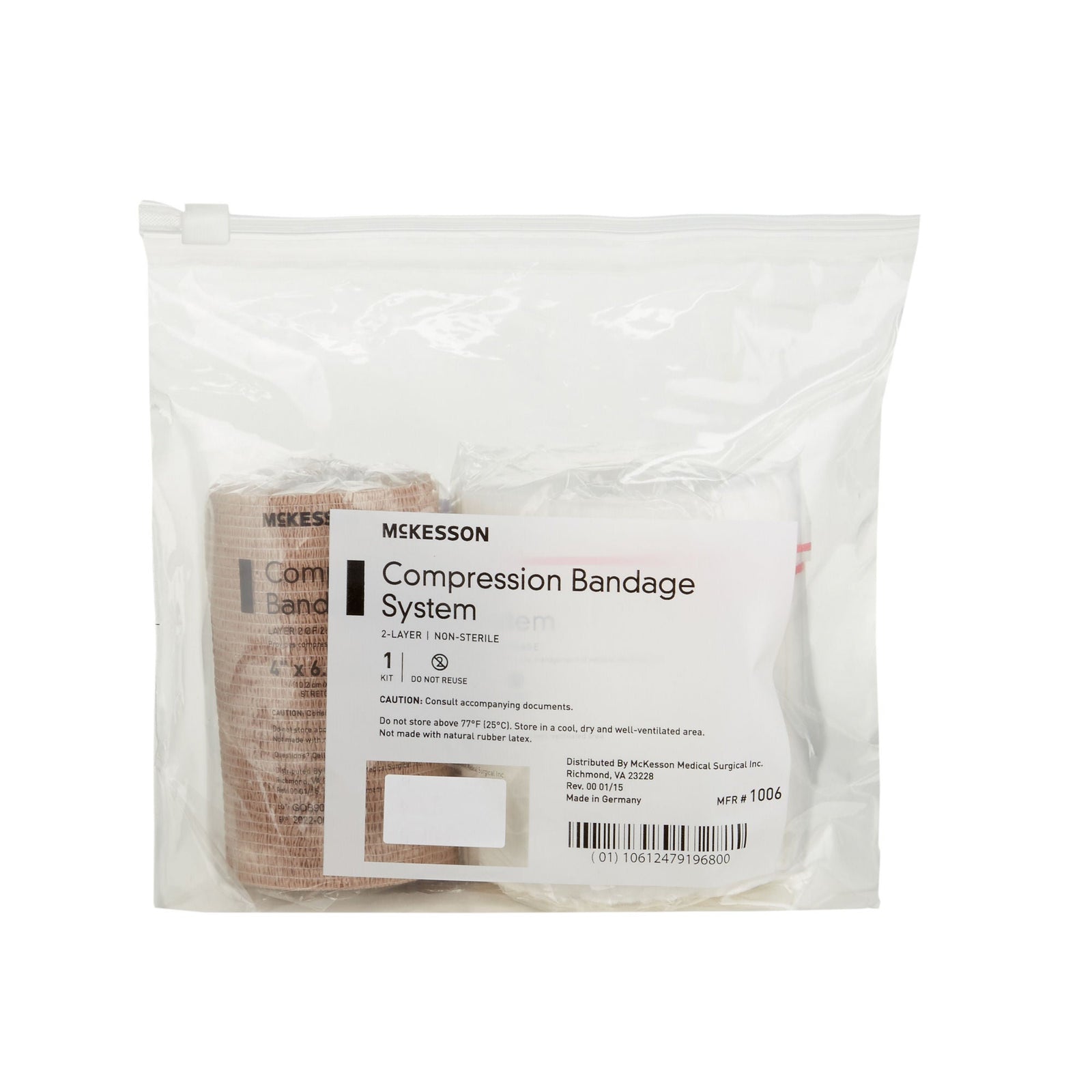McKesson Compression Bandage 2-Layer System