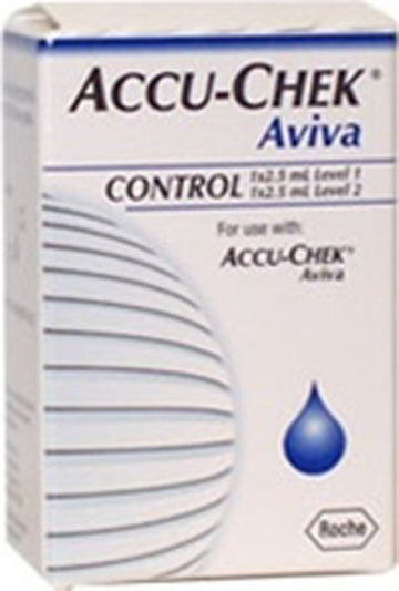 Accu-Chek Aviva Blood Glucose Control Solution Level 1 & 2