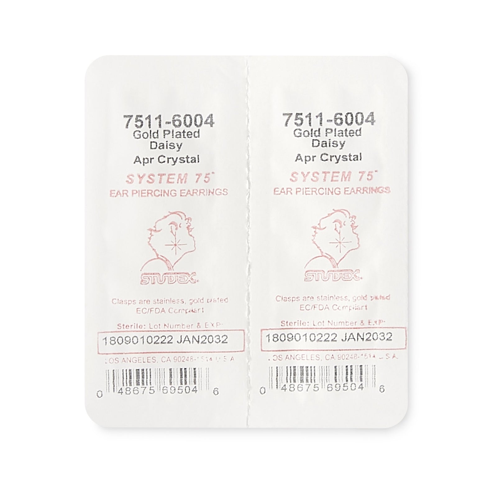 System 75™ Ear Piercing Stud System