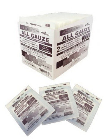 All Gauze Drain Sponge 4x4 Inch 12-Ply NonSterile