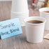 Solo® 4 oz. Polyethylene Coated Paper Hot Cups