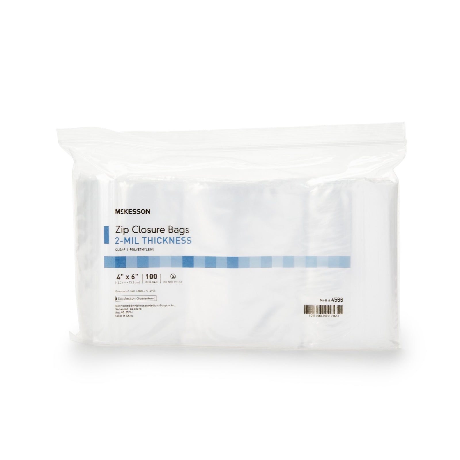 McKesson MedSurg Zip Lock Bag