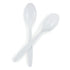 McKesson Heavy Weight White Polypropylene Spoon - Case of 1000