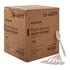 McKesson Heavy Weight White Polypropylene Spoon - Case of 1000