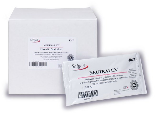 Scigen Neutralex Formalin Neutralizer Spill Control Powder 750 Gram