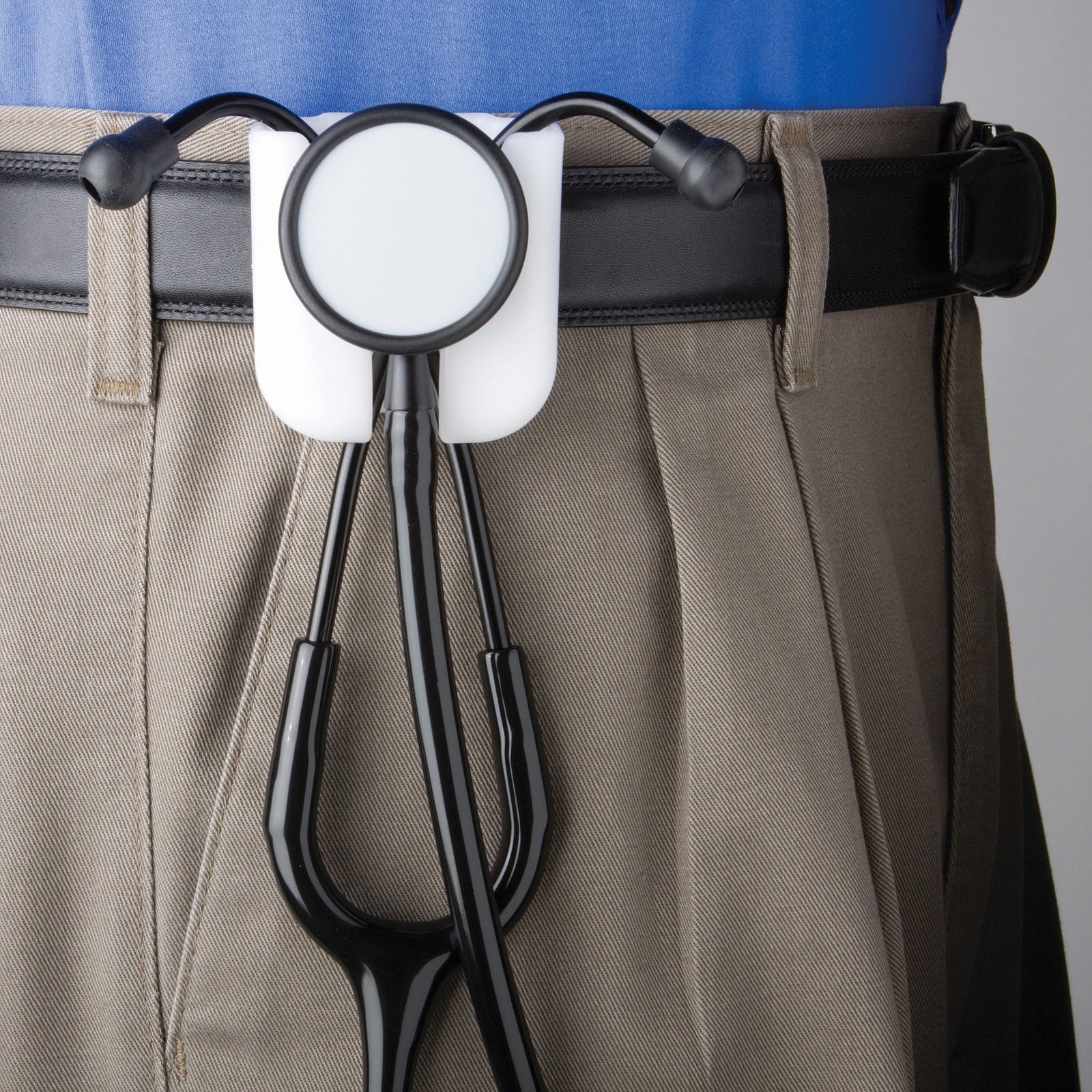 Black Plastic Hip Clip for Stethoscope