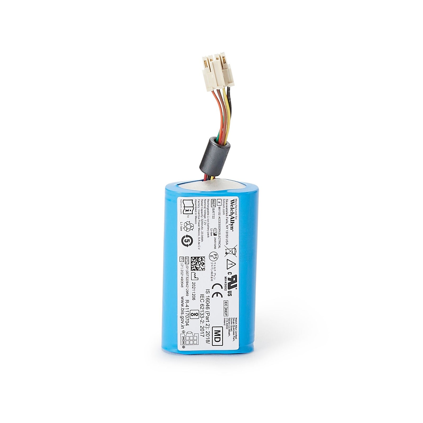 Welch Allyn Connex Spot Monitor Li-Ion Battery 7.2V