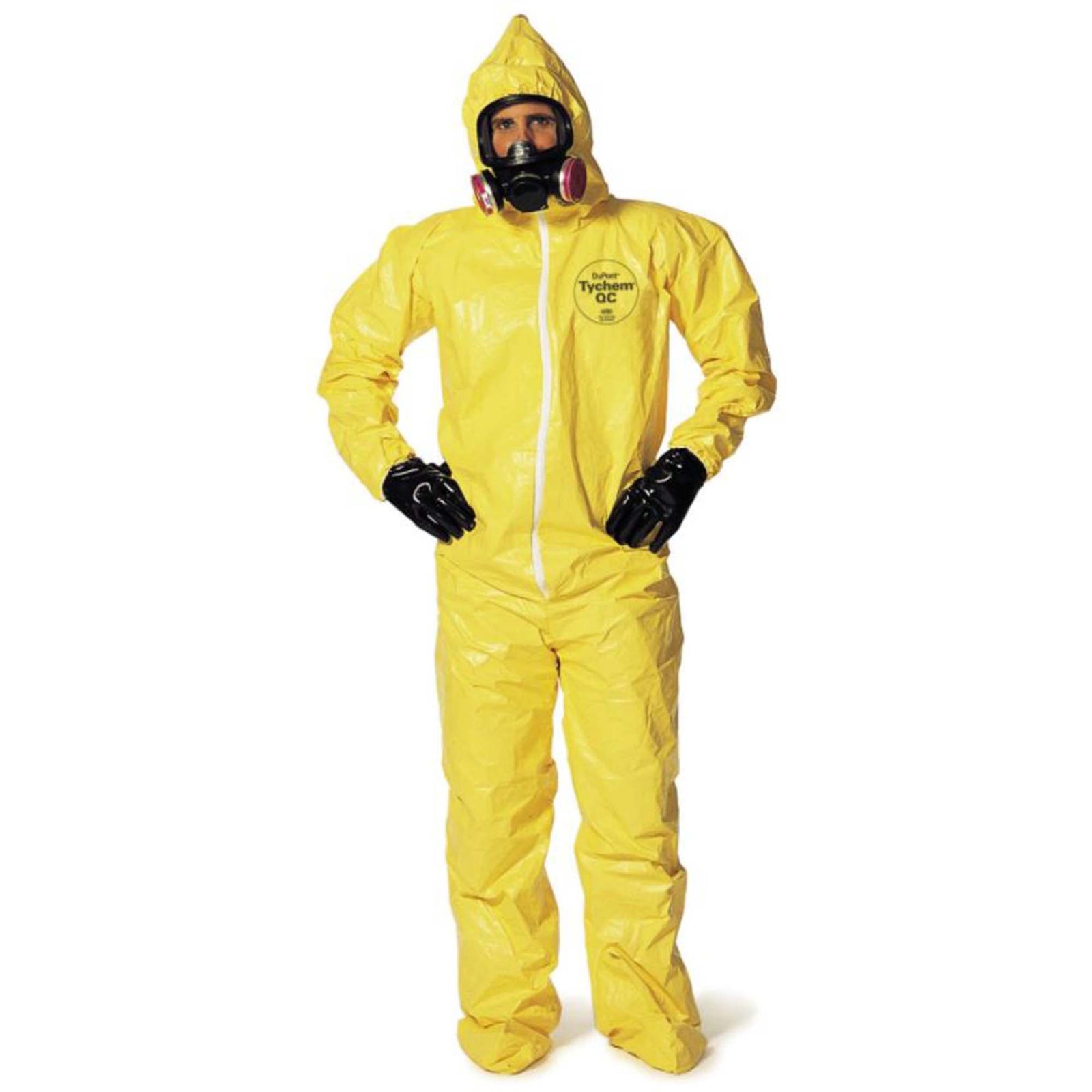 Fisher Healthcare Disposable Coverall with Boots and Hood - Case of 12