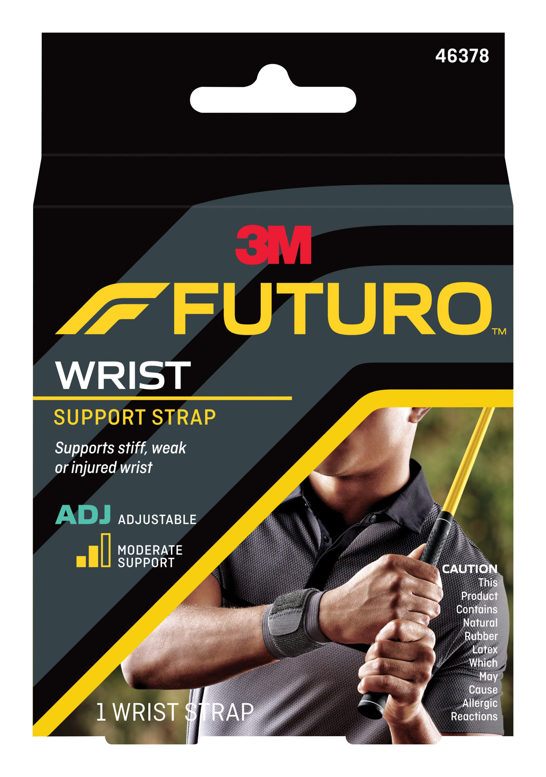 3M Futuro Wraparound Wrist Support, Black