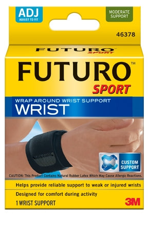 3M Futuro Wraparound Wrist Support, Black