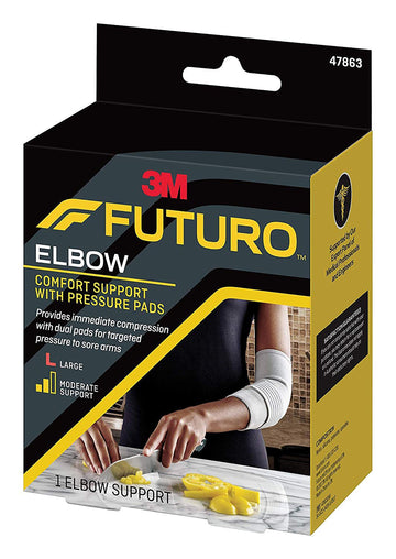 3M Futuro Elbow Support with Pressure Pads - Large (11-12 Inch Circumference)