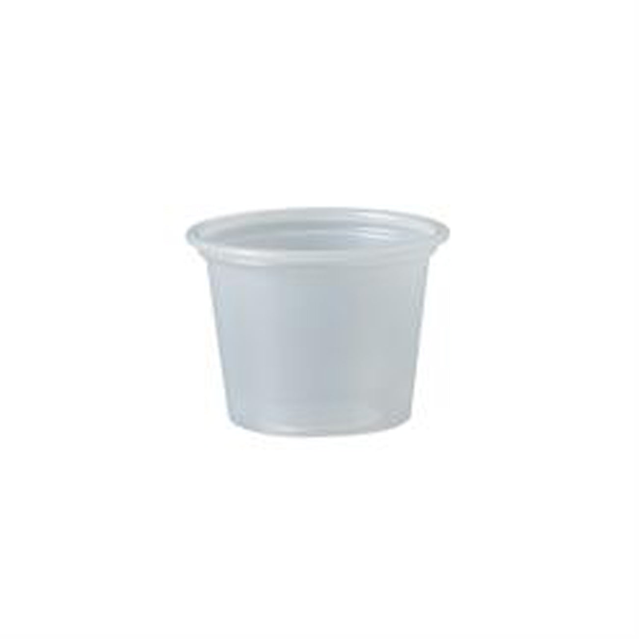 Solo® Souffle Cup Plastic Translucent Disposable
