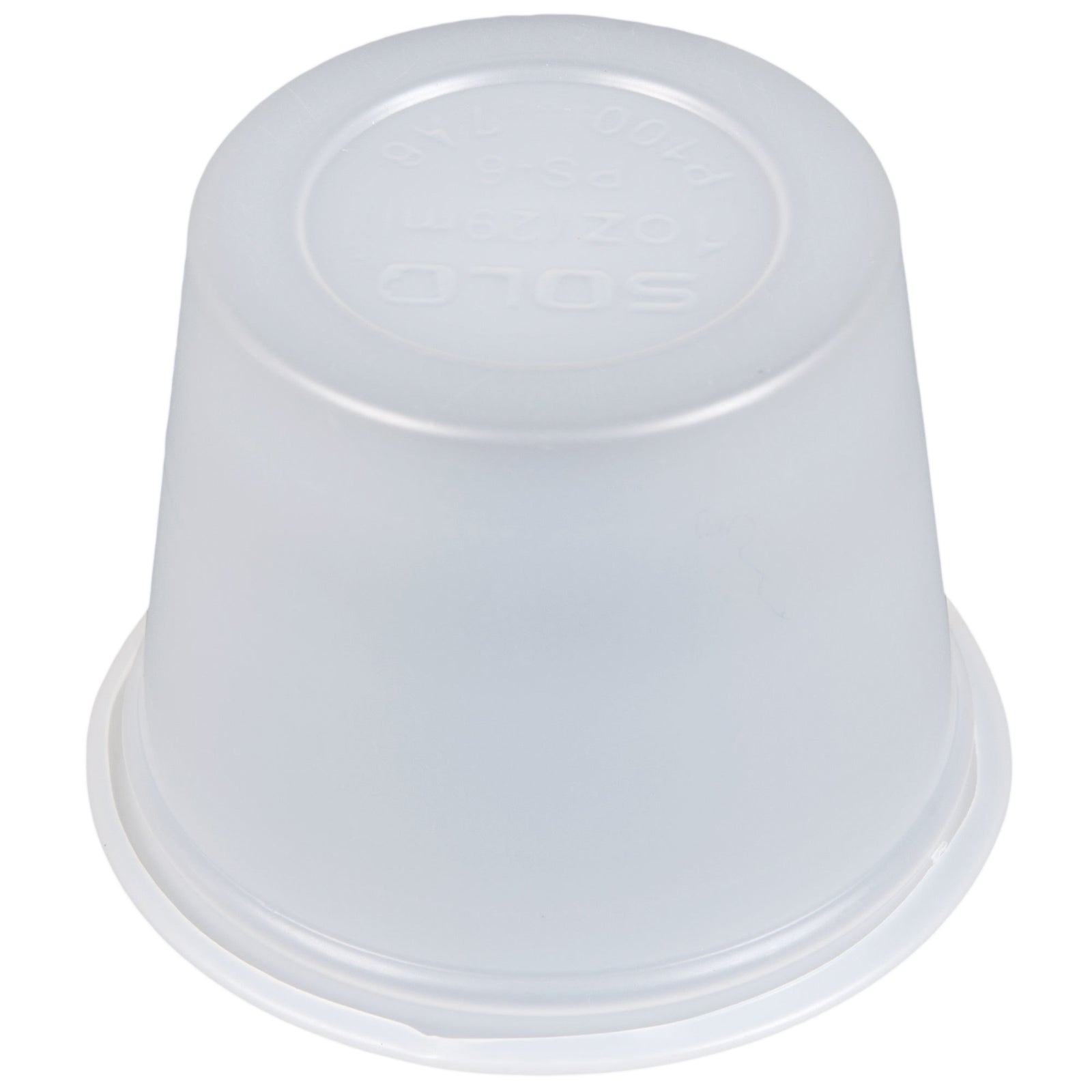 Solo® Souffle Cup Plastic Translucent Disposable