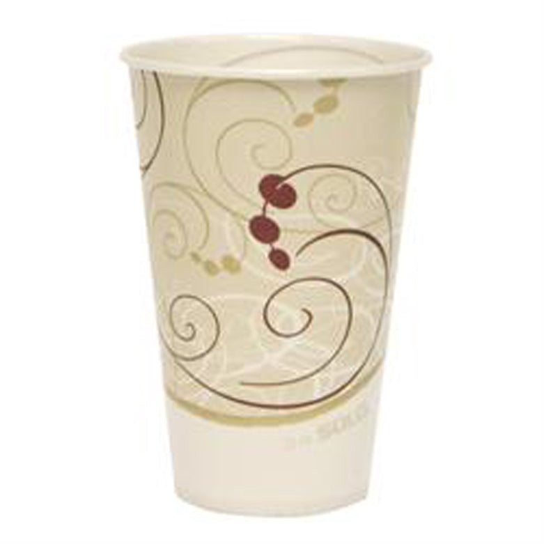 Solo® Wax Coated Paper Symphony® Print Disposable Drinking Cups