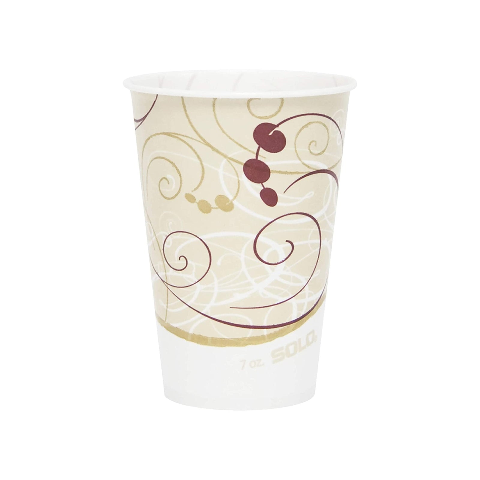 Solo® Wax Coated Paper Symphony® Print Disposable Drinking Cups