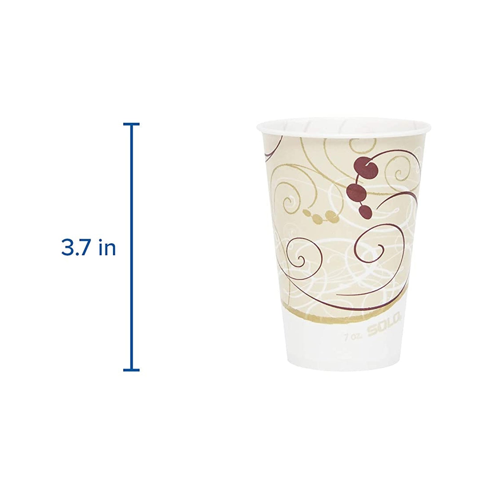Solo® Wax Coated Paper Symphony® Print Disposable Drinking Cups