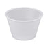 Souffle Cup Solo® 4 oz. Plastic Translucent Disposable