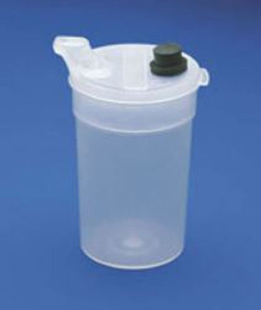 4 to 8 oz. Clear Plastic Feeding Cup with No-Spill Lid