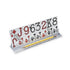 Clear Plastic Playing Card Holder 1.4" x 3" x 15"