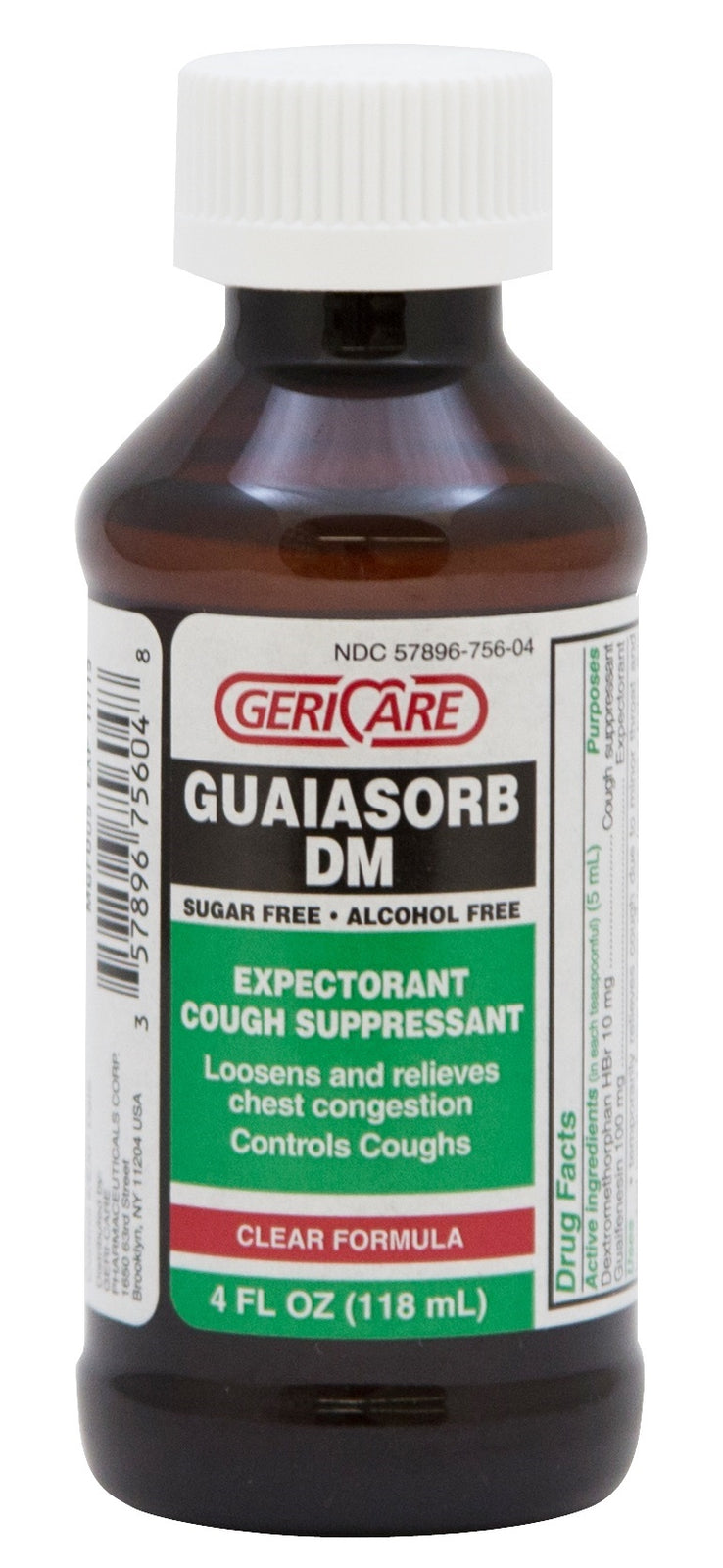 Geri-Care Maximum Strength Cold and Cough Relief Liquid