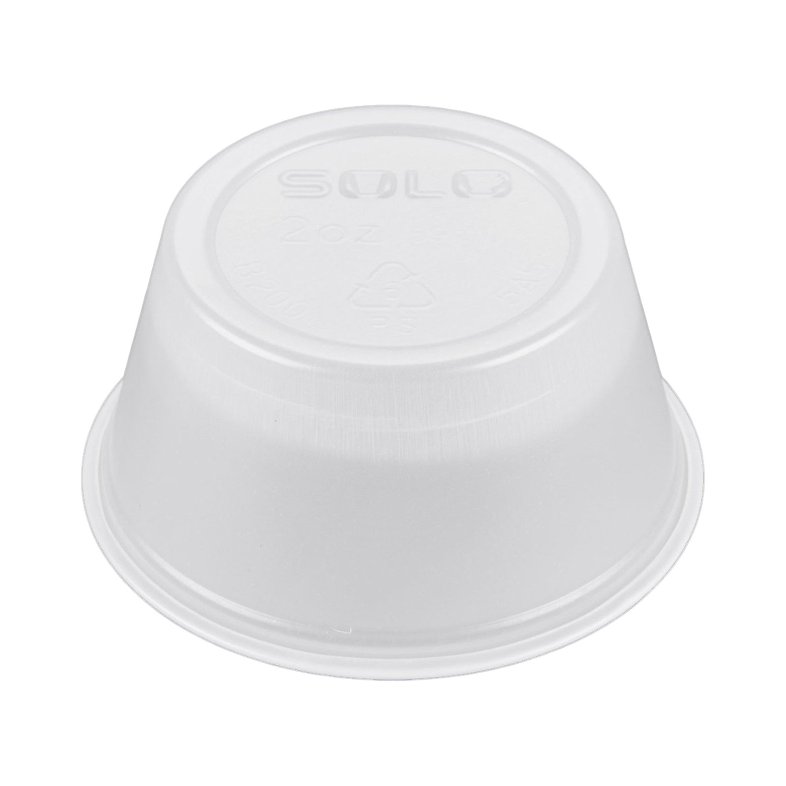 Solo® 2 oz. Plastic Translucent Disposable Souffle Cup