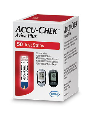 Accu-Chek Aviva Plus Blood Glucose Test Strips