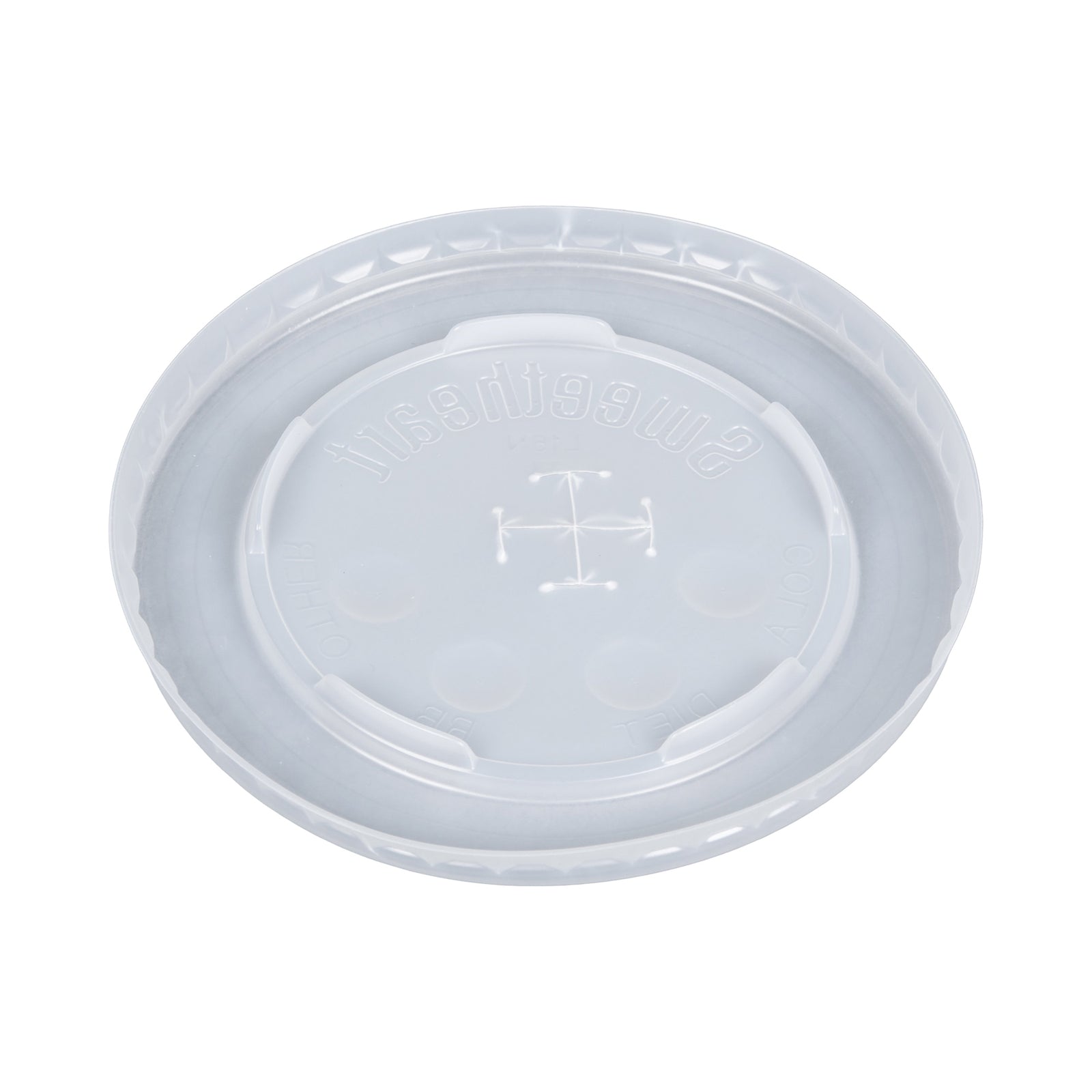 Solo® Drinking Cup Lid for 12-24 oz Cups - Translucent Polystyrene