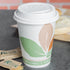 Traveler® White Polystyrene Disposable Cup Lids