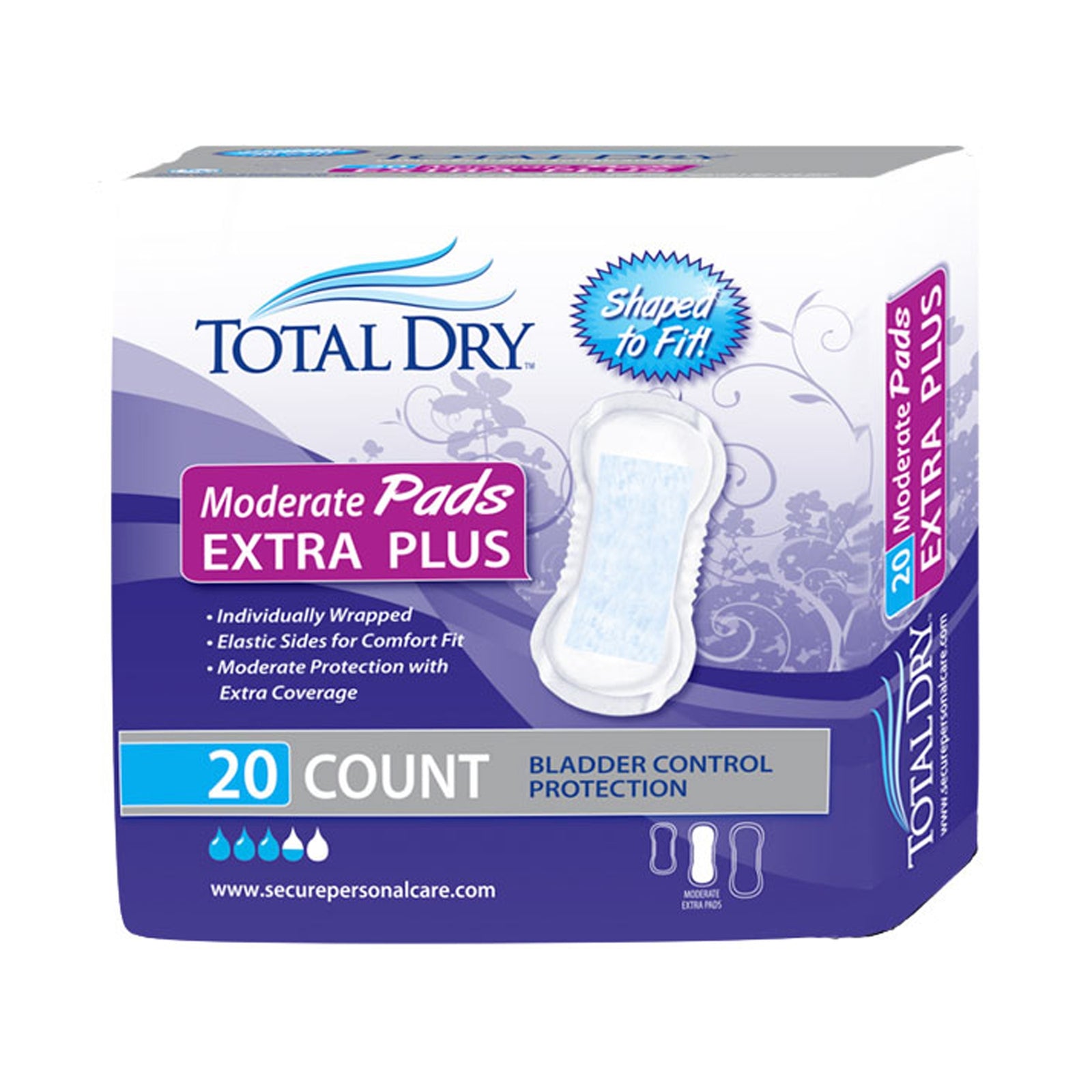 TotalDry™ Bladder Control Pads