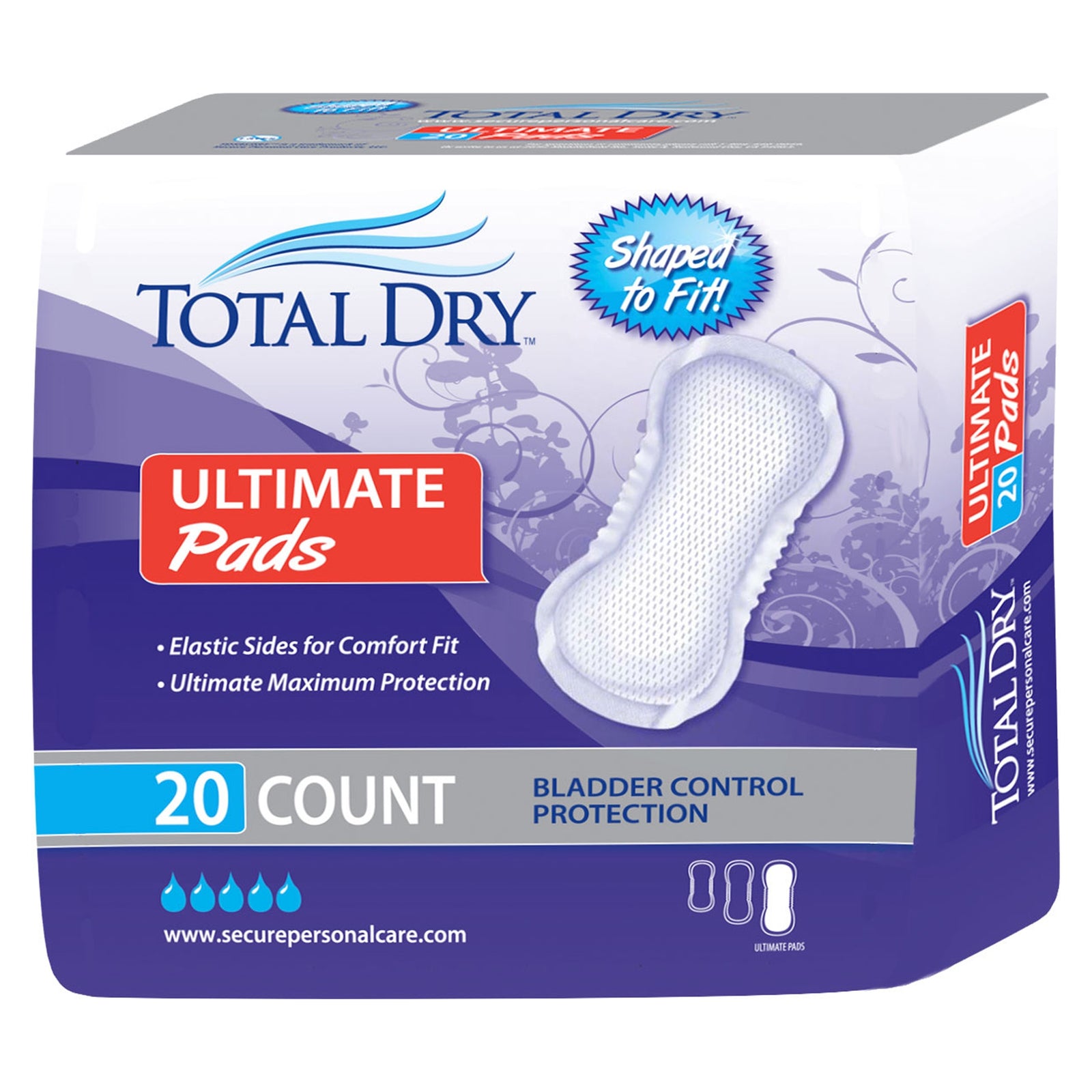TOTALDRY ULTIMATE Bladder Control Pads