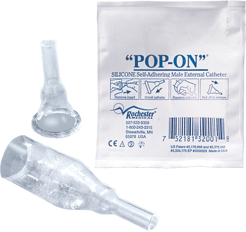 Natural® Male External Catheter with Non-Adhesive Reusable Strap