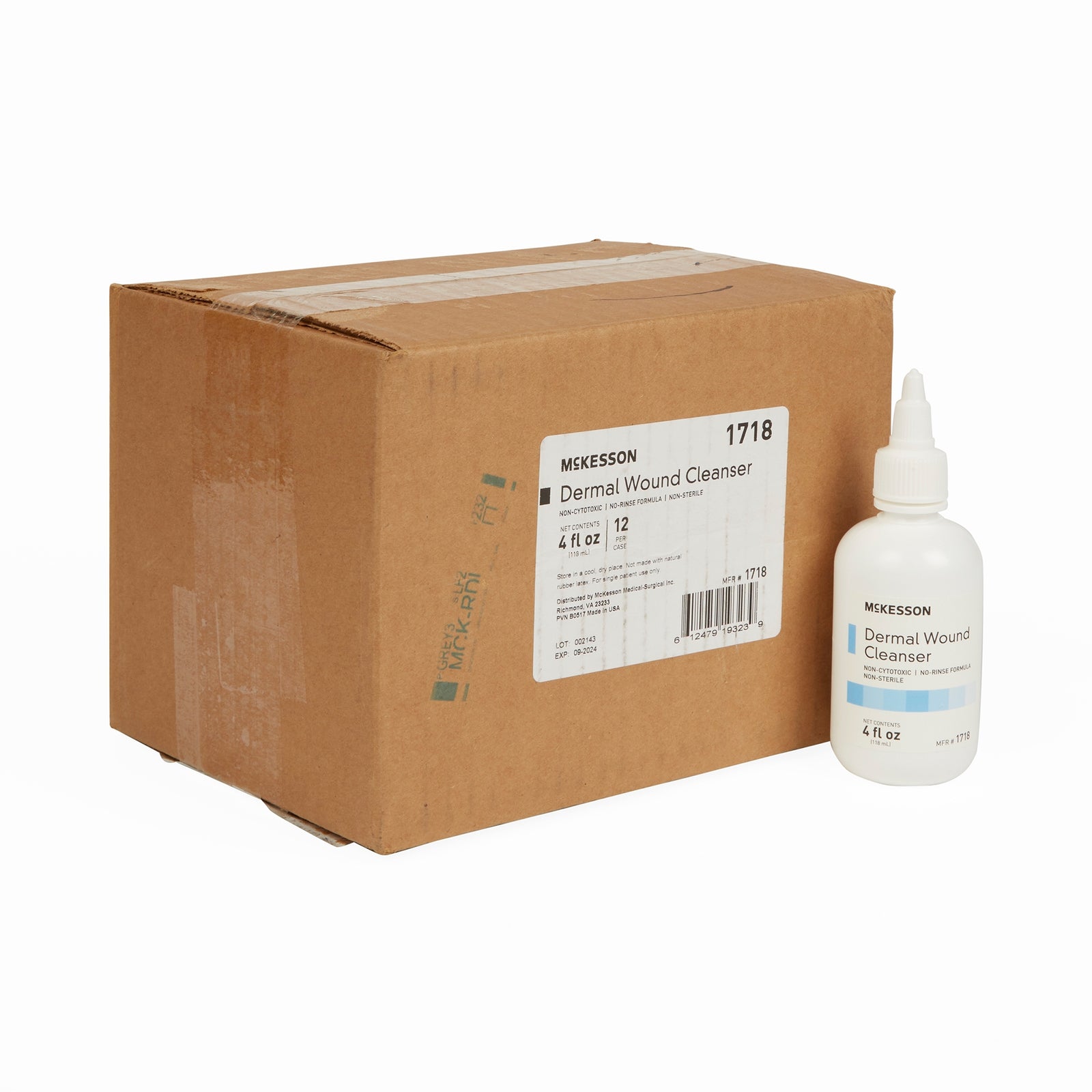 McKesson Wound Cleanser 4 oz. Squeeze Bottle