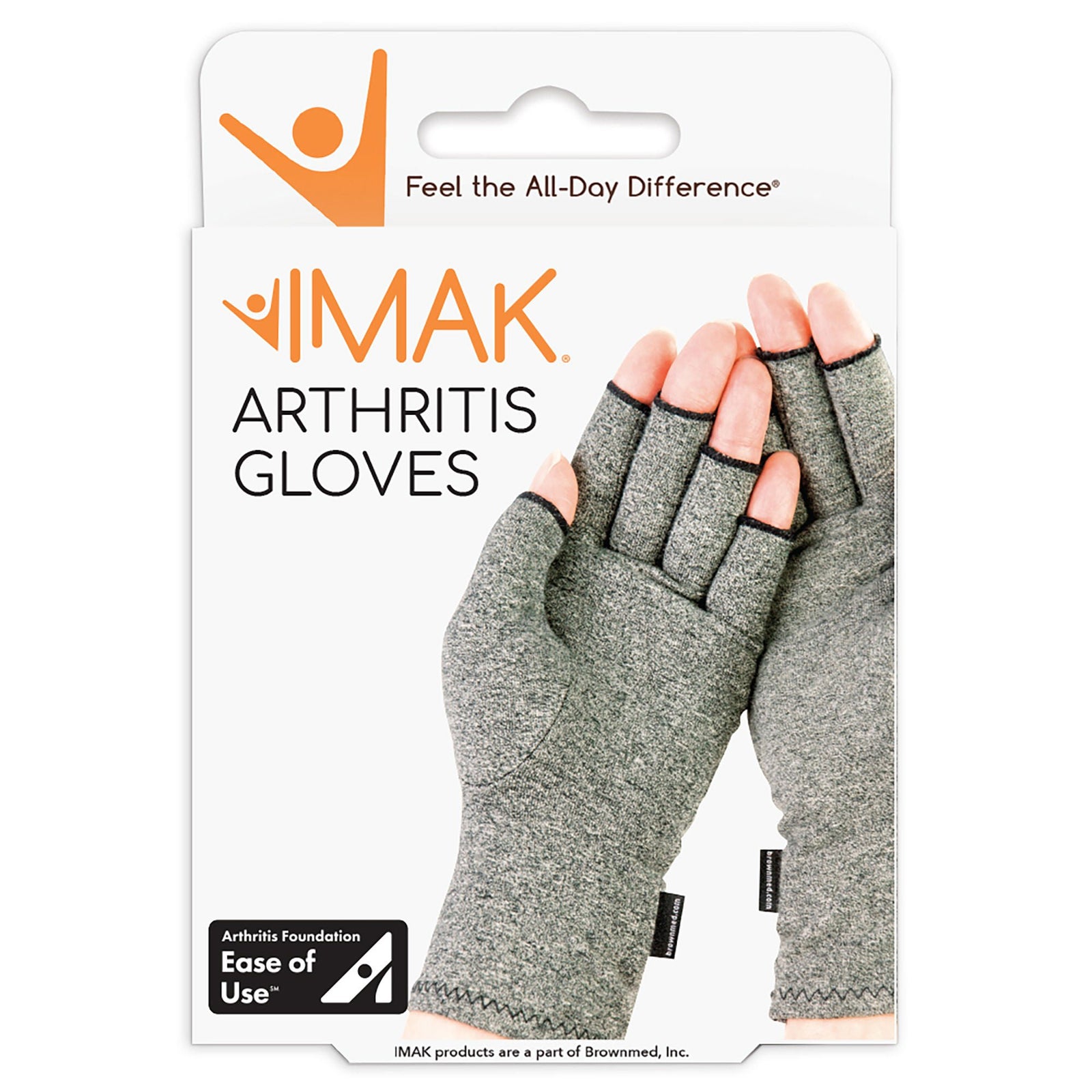 Brownmed IMAK Open-Finger Arthritis Glove, X-Small