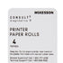 McKesson Consult™ Urine Analyzer Printer Paper Rolls