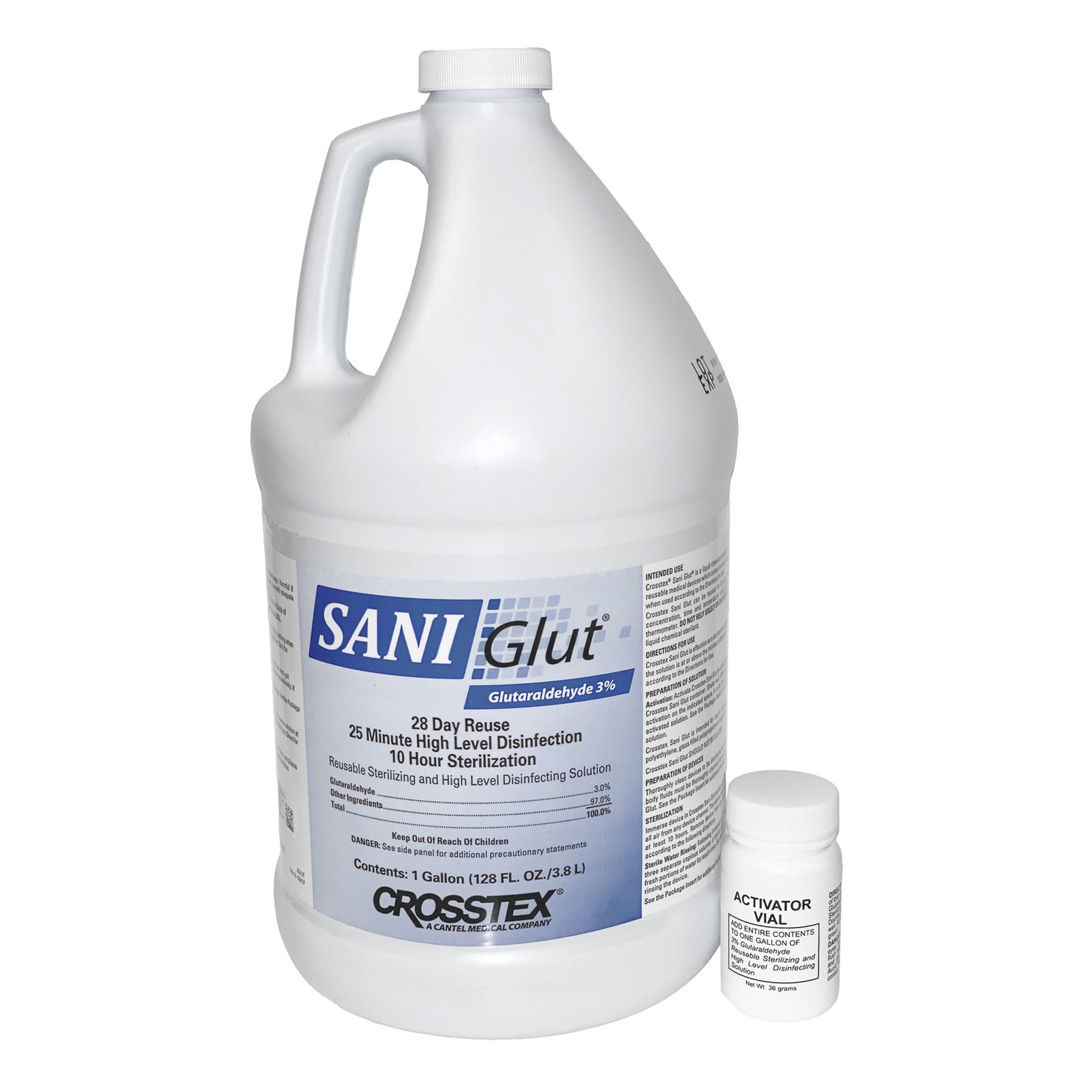 SANI Glut™ Glutaraldehyde High-Level Disinfectant 1 Gallon Jug