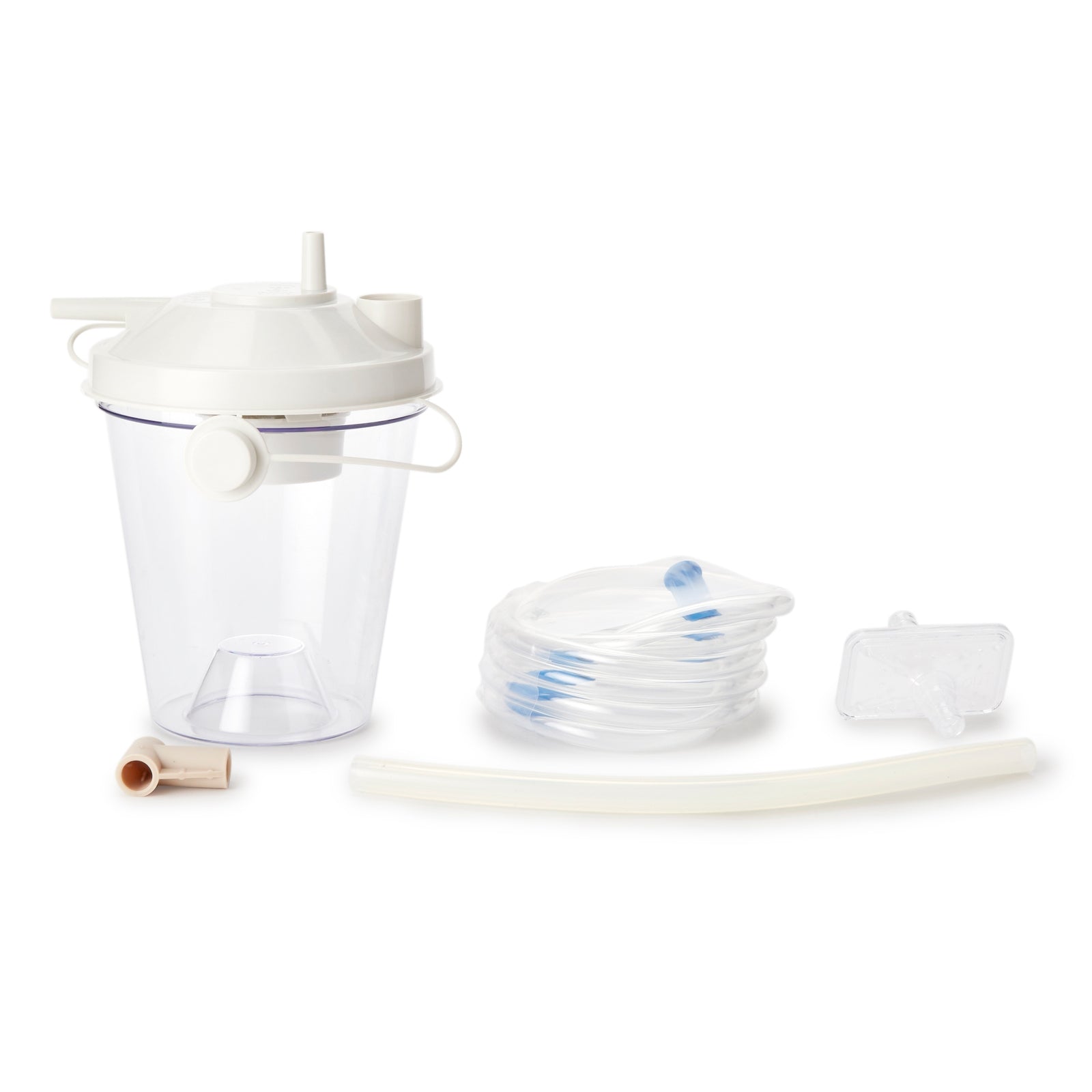Suction Canister Kit 800 mL with Float Valve Shut-Off Lid