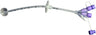 Vesco Medical Gastrostomy Feeding Tube with ENFit Dual Port