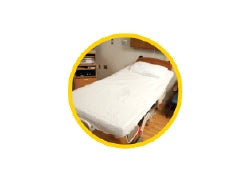 Rapid Refresh™ Fitted Gurney Sheet 37 x 85 Inch White