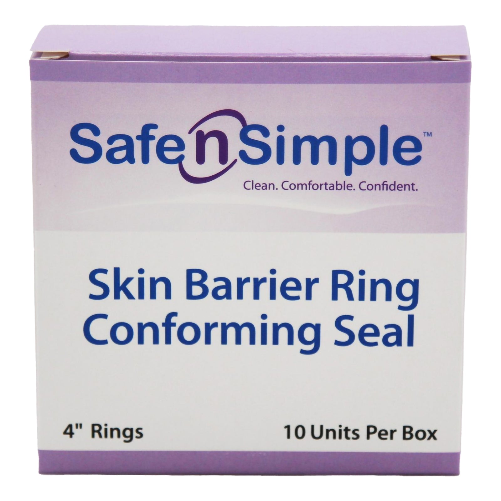 Safe n Simple™ 4 Inch Conforming Ostomy Adhesive Seal
